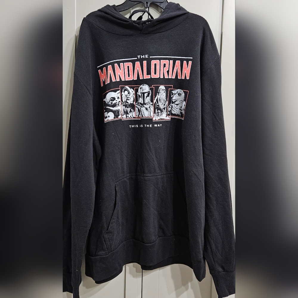 Star Wars Black Mandalorian Hoodie